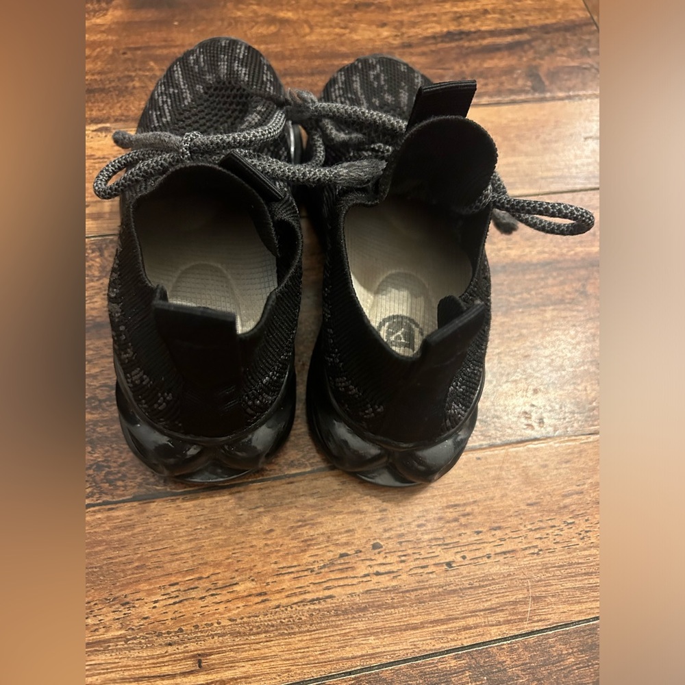 kkdom Boys Running Sneakers Shoes Athletic Black and grey 10.5 Toddler - Picture 7 of 11